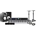 Arturia KeyLab Essential MK3 MIDI Keyboard Controller with Minifuse 2 USB Audio Interface and Yamaha ... Black 61 Key Package
