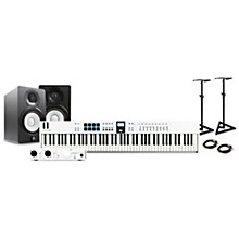 Arturia KeyLab Essential MK3 MIDI Keyboard Controller with Minifuse 2 USB Audio Interface and Yamaha HS5 5-inch Studio Monitor Pair (Cables & Stands Included)