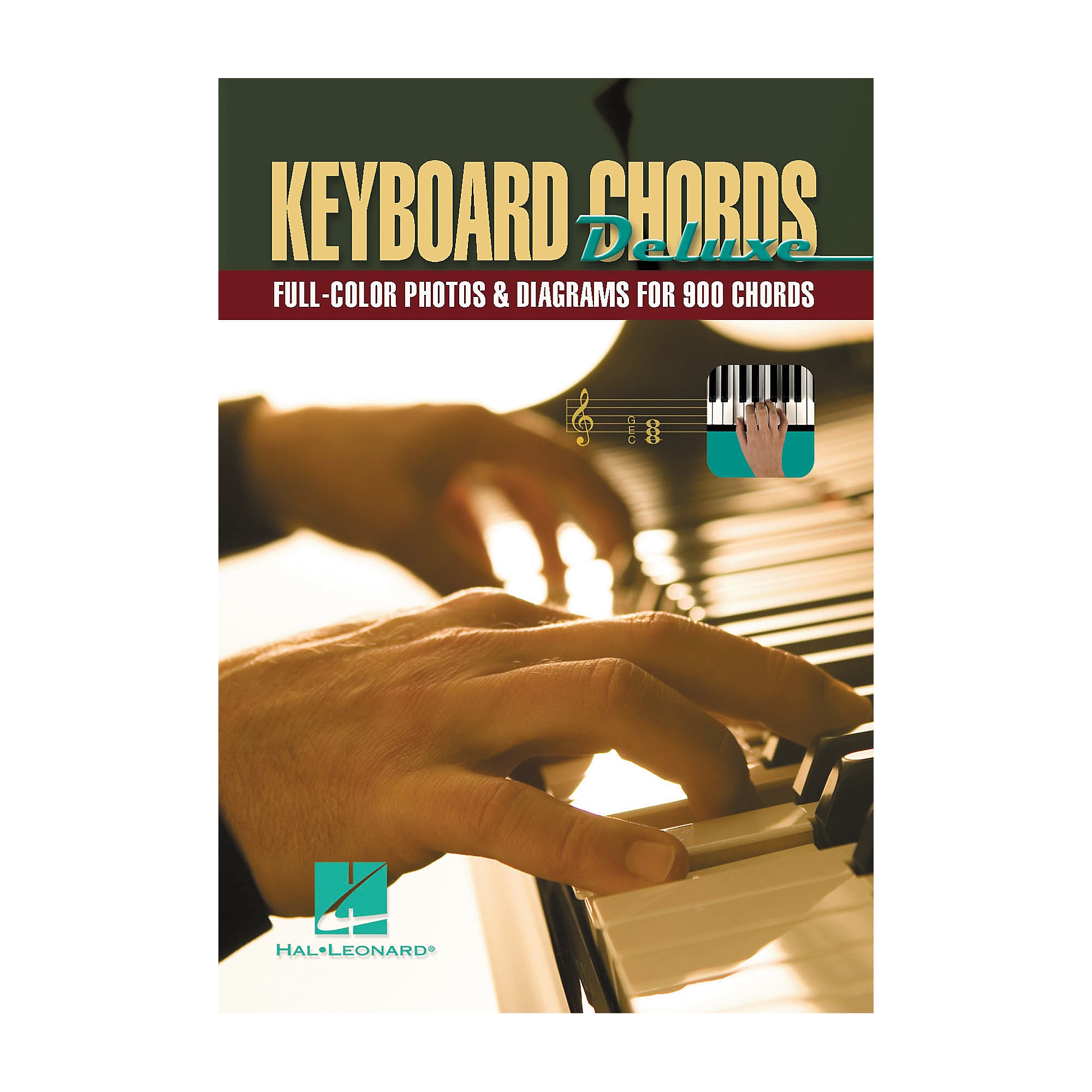 Hal Leonard Keyboard Chords Deluxe - Full Color Photos and Diagrams For