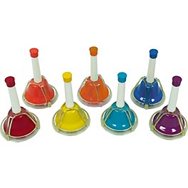 Rhythm Band Kid's Play 7-Note Extension Hand/Desk Bell Set