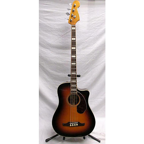 Used Fender Kingman Acoustic Electric Bass Acoustic Bass Guitar