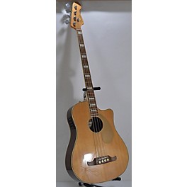 Used Fender Kingman Acoustic Electric Bass Acoustic Bass Guitar