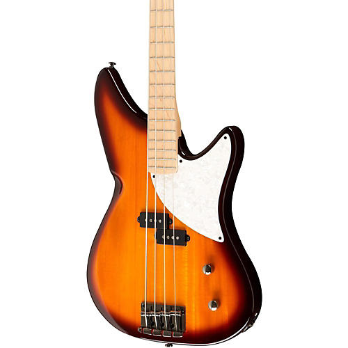 Mtd Kingston Crb 4 String Maple Fingerboard Electric Bass Guitar Tobacco Sunburst Maple 7414