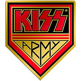 C&D Visionary Kiss Army Heavy Metal Sticker
