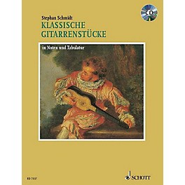 Schott Klassische Gitarrenstücke (German Text) Schott Series Softcover with CD