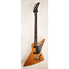Used Epiphone Korina Explorer 4-String Electric Bass Guitar