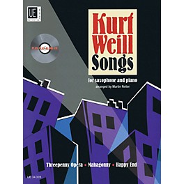 Universal Edition Kurt Weill Songs Woodwind Series Book with CD