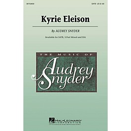 Hal Leonard Kyrie Eleison SATB composed by Audrey Snyder