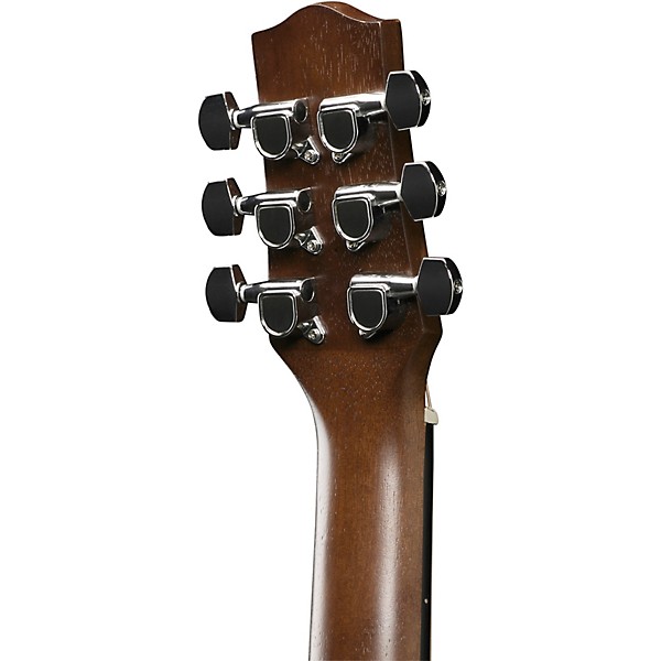 Open Box Ibanez EWP32FM Piccolo Acoustic Guitar Level 2 Transparent Black Sunburst 190839750365