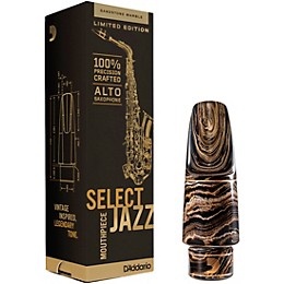 D'Addario Woodwinds Select Jazz Marble Alto Saxophone Mouthpiece 5