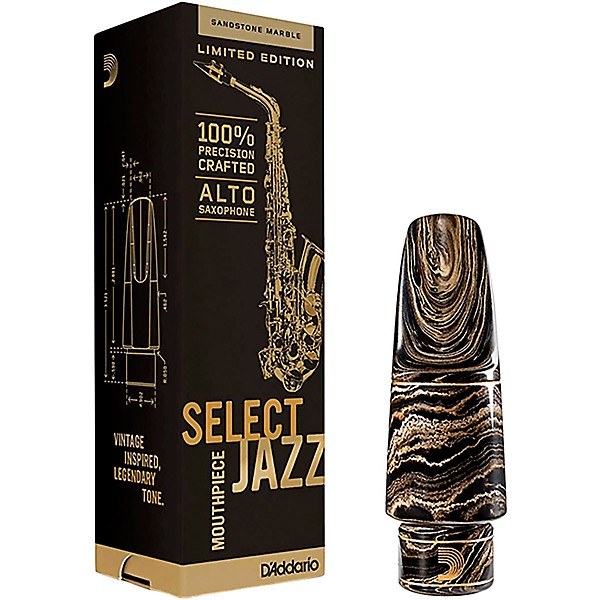 D'Addario Woodwinds Select Jazz Marble Tenor Saxophone Mouthpiece 8