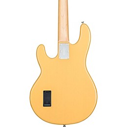 Open Box Sterling by Music Man StingRay Classic Ray24 Maple Fingerboard Electric Bass Level 2 Butterscotch, Black Pickguard 194744272332