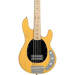 Sterling by Music Man StingRay Classic RAY25 Maple Fingerboard 5-String Electric Bass Guitar Butterscotch