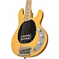 Sterling by Music Man StingRay Classic RAY25 Maple Fingerboard 5-String Electric Bass Guitar Butterscotch