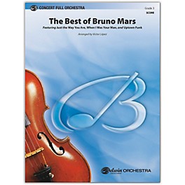 BELWIN The Best of Bruno Mars Conductor Score 3