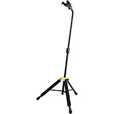 On-Stage XCG4 Black Tripod Guitar Stand, Single Stand | Guitar Center