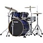 Open Box TAMA Superstar Hyper-Drive Duo 5-Piece Shell Pack Level 1 Satin Blue Vertical Stripe