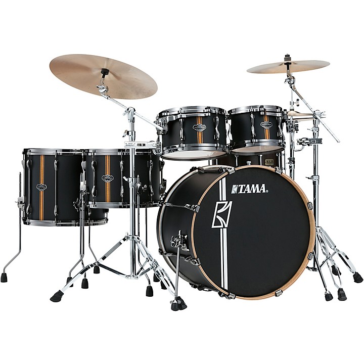 TAMA Superstar Hyper-Drive Duo 5-Piece Shell Pack Flat Black