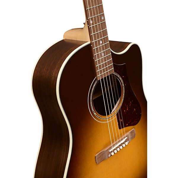 Open Box Gibson J-15 Special Cutaway Acoustic-Electric Guitar Level 1 Walnut Burst