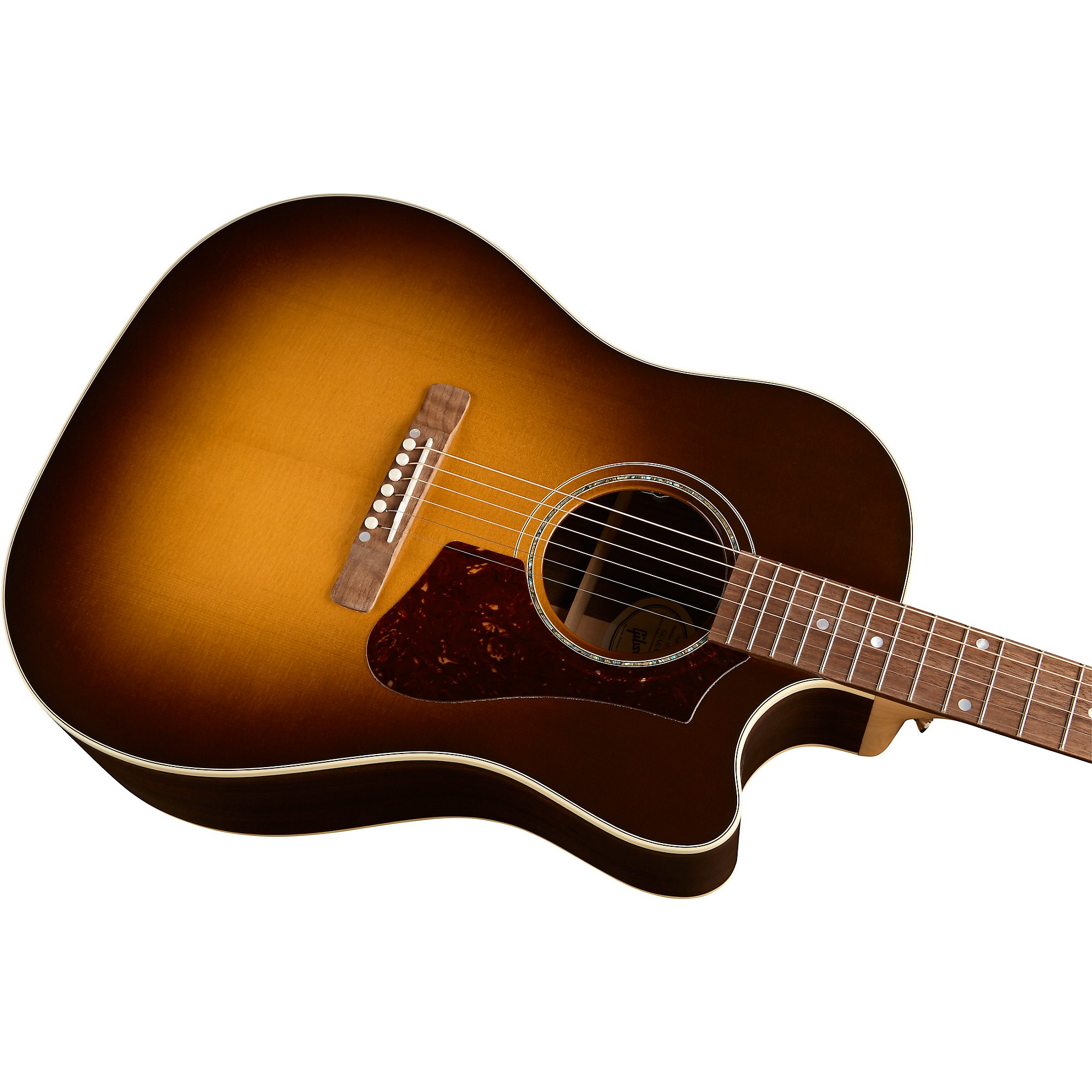 ギター Gibson J-15 Walnut Burst kazun Clearance Gibson J-15 Special Cutaway Acoustic-Electric