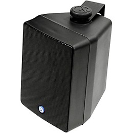 Atlas Sound SM42T 4" 2-Way Weather-resistant Surface-mount Speakers - Pair Black