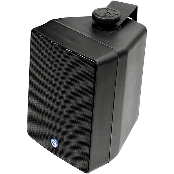 Atlas Sound SM42T 4" 2-Way Weather-resistant Surface-mount Speakers - Pair Black