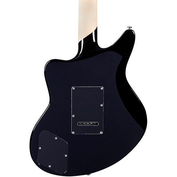 D'Angelico Premier Series Bedford Electric Guitar With Duncan Designed Pickups and Tremolo Tailpiece Black