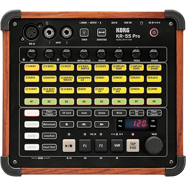 Open Box KORG KR-55 Pro Rhythm Machine Level 1