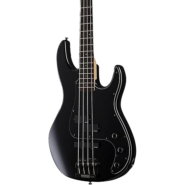 ESP LTD AP-4 Electric Bass Black Black Pickguard