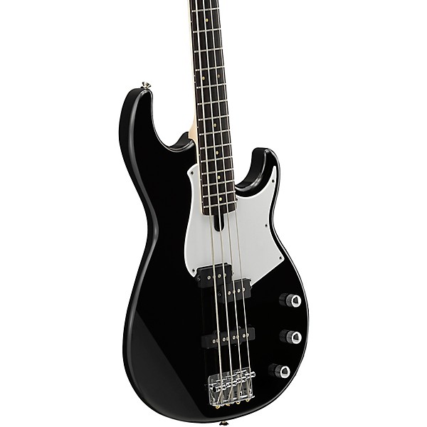 Yamaha BB234 Electric Bass Black White Pickguard