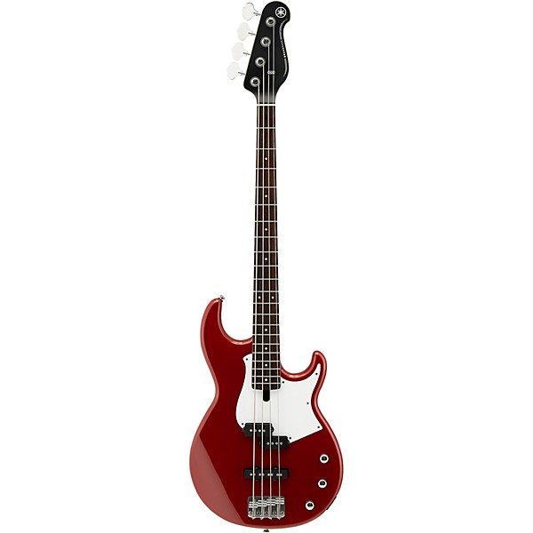 Yamaha BB234 Electric Bass Red White Pickguard