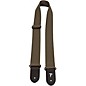 Clearance Perri's Ribbed Cotton Guitar Strap Olive Green 2 in. thumbnail