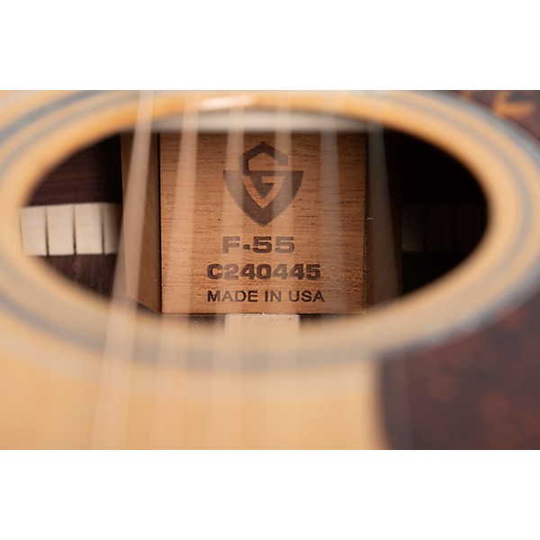 Guild F-55 Jumbo Acoustic Guitar Natural