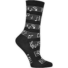 K. Bell Women's Making Music Crew Socks