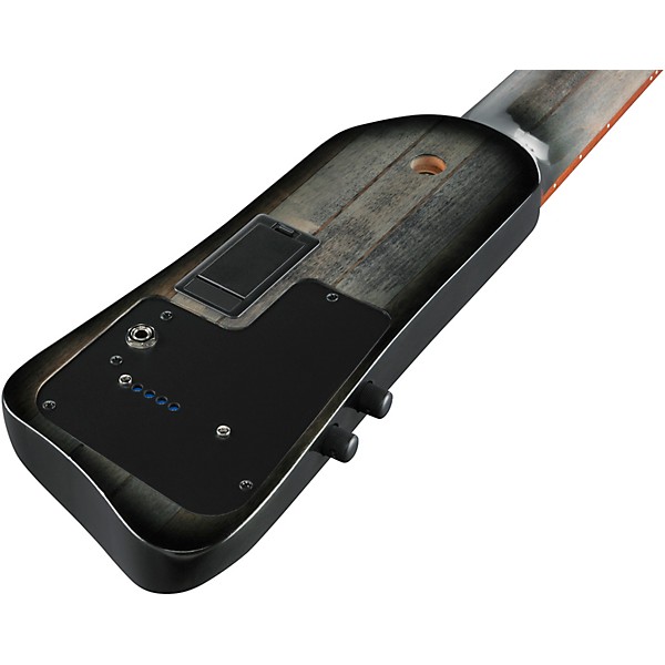 Ibanez Bass Workshop UB804 Electric Upright Bass - Black Ice Burst Low Gloss