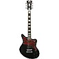 D'Angelico Premier Series Bedford Electric Guitar with Stopbar Tailpiece Black