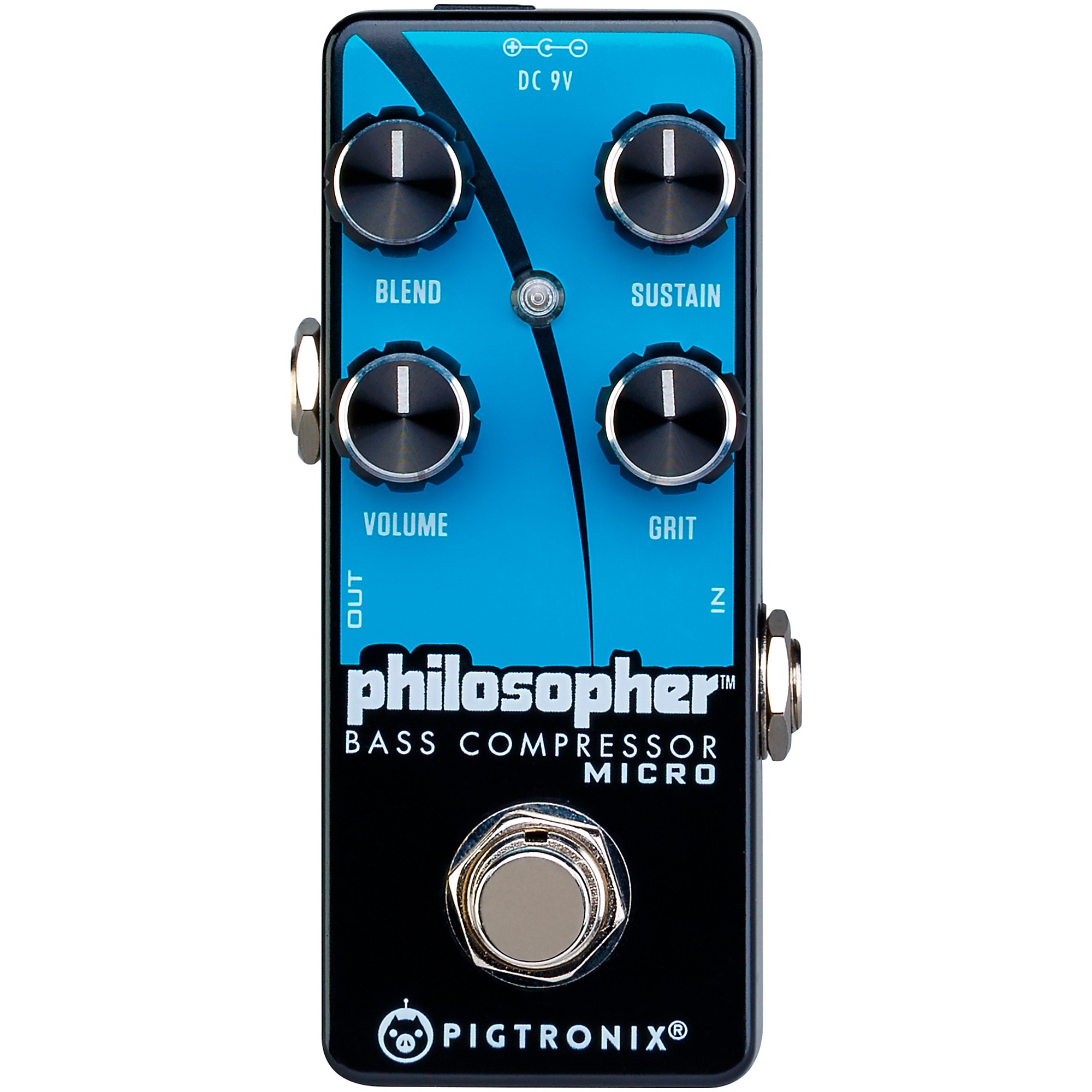 Pigtronix Philosopher Bass Compressor Micro Effects Pedal | Guitar