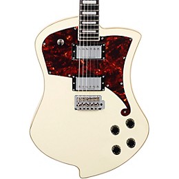 Open Box D'Angelico Premier Series Ludlow Electric Guitar with Tremolo Tailpiece Level 2 Antique White 194744184482