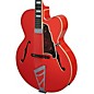D'Angelico Premier Series EXL-1 Hollowbody Electric Guitar With Stairstep Tailpiece Fiesta Red