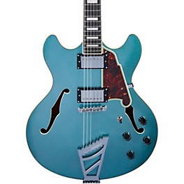 D'Angelico Premier DC Semi-Hollow Electric Guitar With Stairstep Tailpiece Ocean Turquoise
