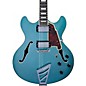 D'Angelico Premier DC Semi-Hollow Electric Guitar With Stairstep Tailpiece Ocean Turquoise thumbnail