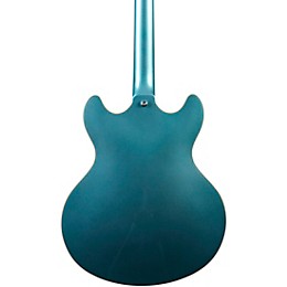 D'Angelico Premier DC Semi-Hollow Electric Guitar With Stairstep Tailpiece Ocean Turquoise