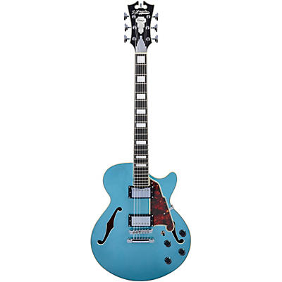 D'angelico Premier Ss Semi-Hollow Electric Guitar With Stopbar Tailpiece Ocean Turquoise for sale