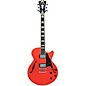 D'Angelico Premier SS Semi-Hollow Electric Guitar With Stopbar Tailpiece Fiesta Red