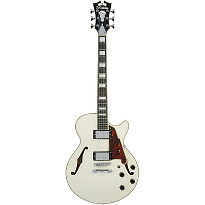 D'angelico Premier Ss Semi-Hollow Electric Guitar With Stopbar Tailpiece Champagne for sale