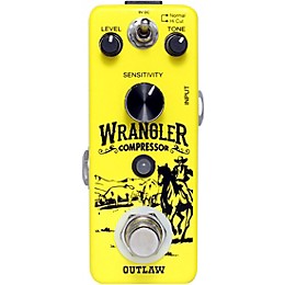 Open Box Outlaw Effects Wrangler Compressor Effects Pedal Level 1