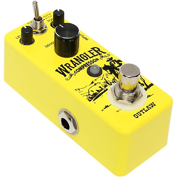 Open Box Outlaw Effects Wrangler Compressor Effects Pedal Level 1