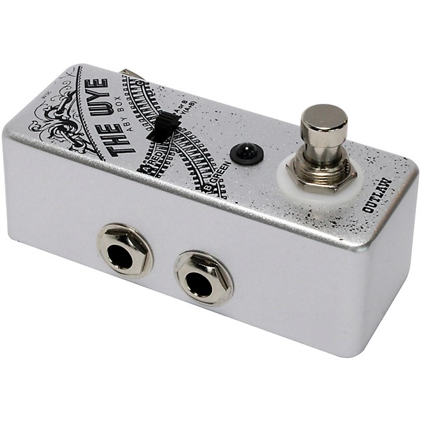 Open Box Outlaw Effects Wye ABY Switcher Pedal Level 1
