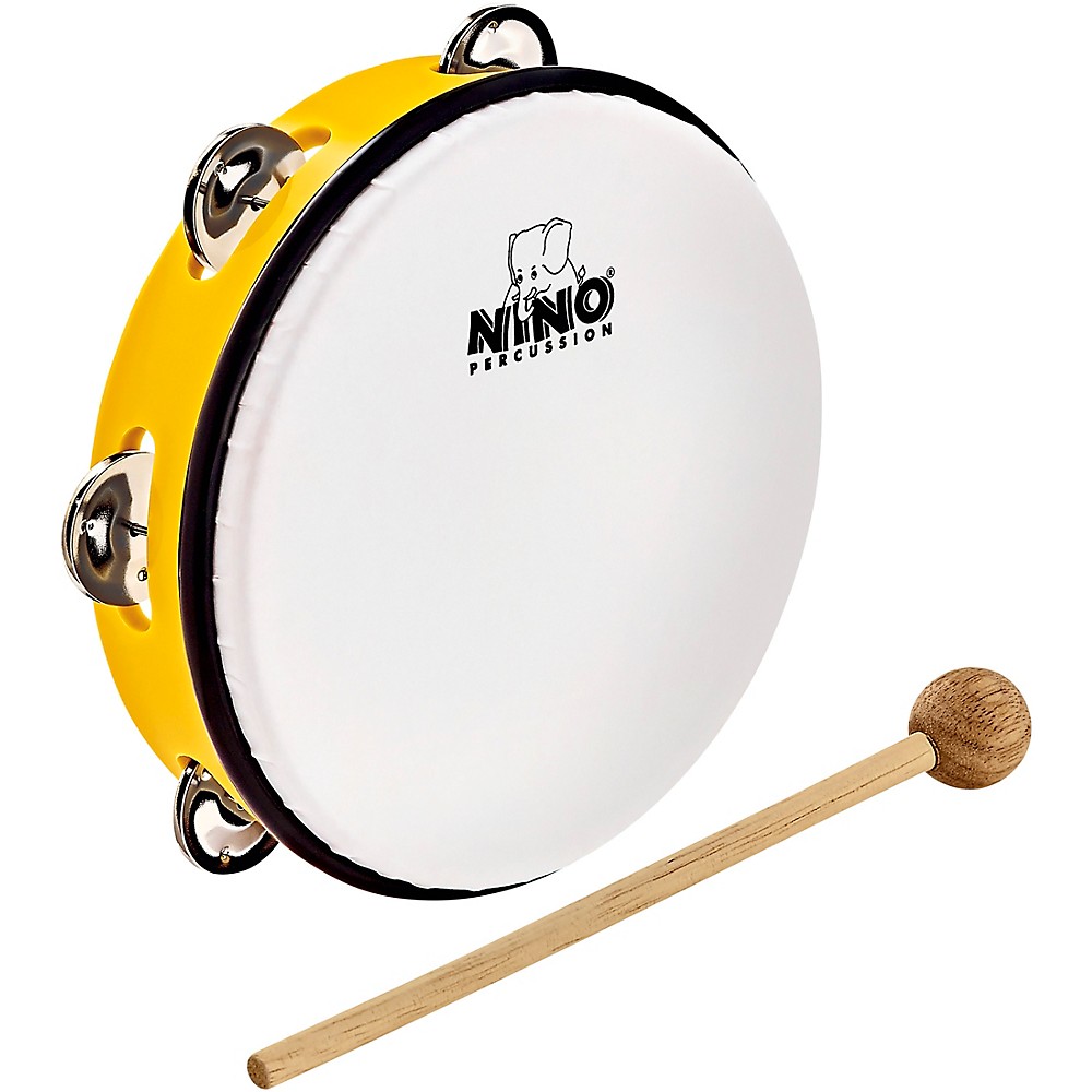 Nino ABS 8in Tambourine Yellow