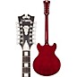 Open Box D'Angelico Premier Series DC Semi-Hollow 12-String Electric Guitar Stopbar Tailpiece Level 2 Transparent Wine 194...